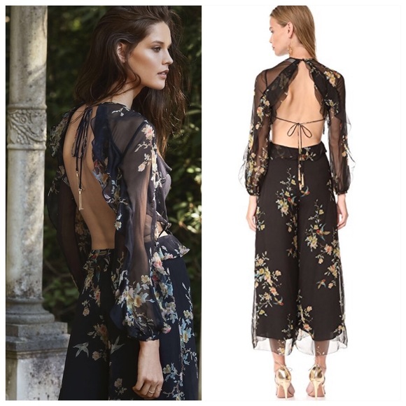 zimmermann silk jumpsuit